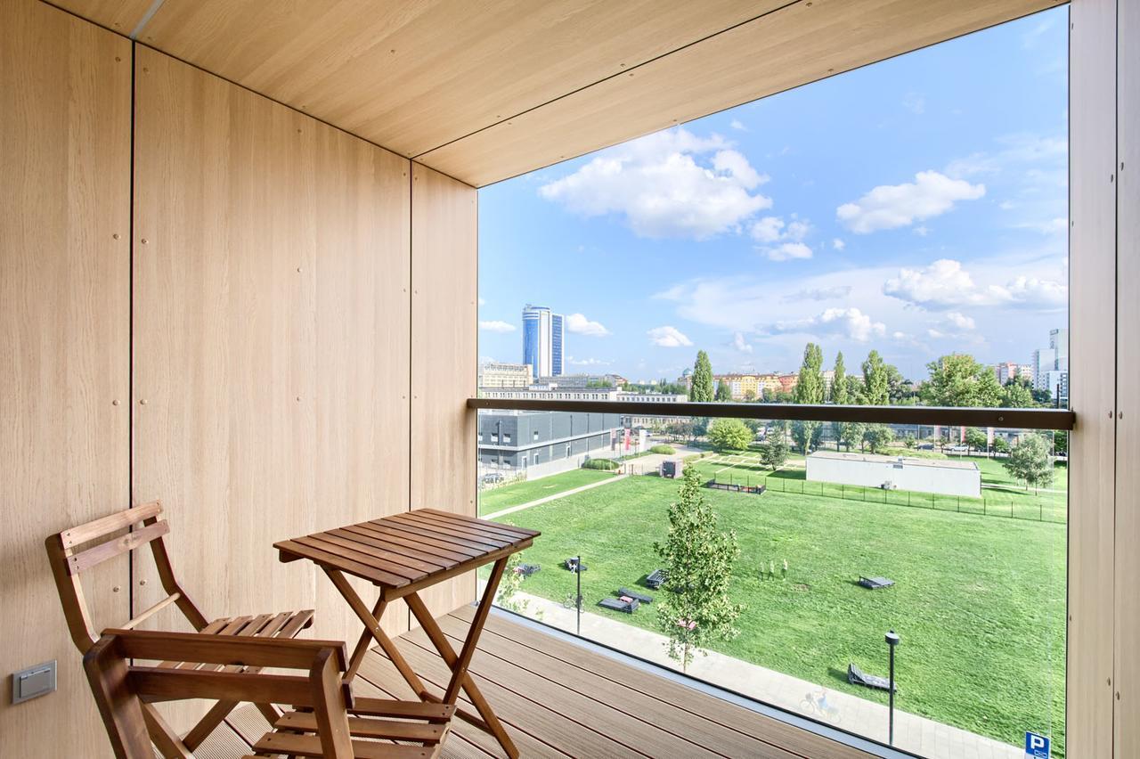 19 Dzielnica Kolejowa P&O Serviced Apartments วอร์ซอ ภายนอก รูปภาพ